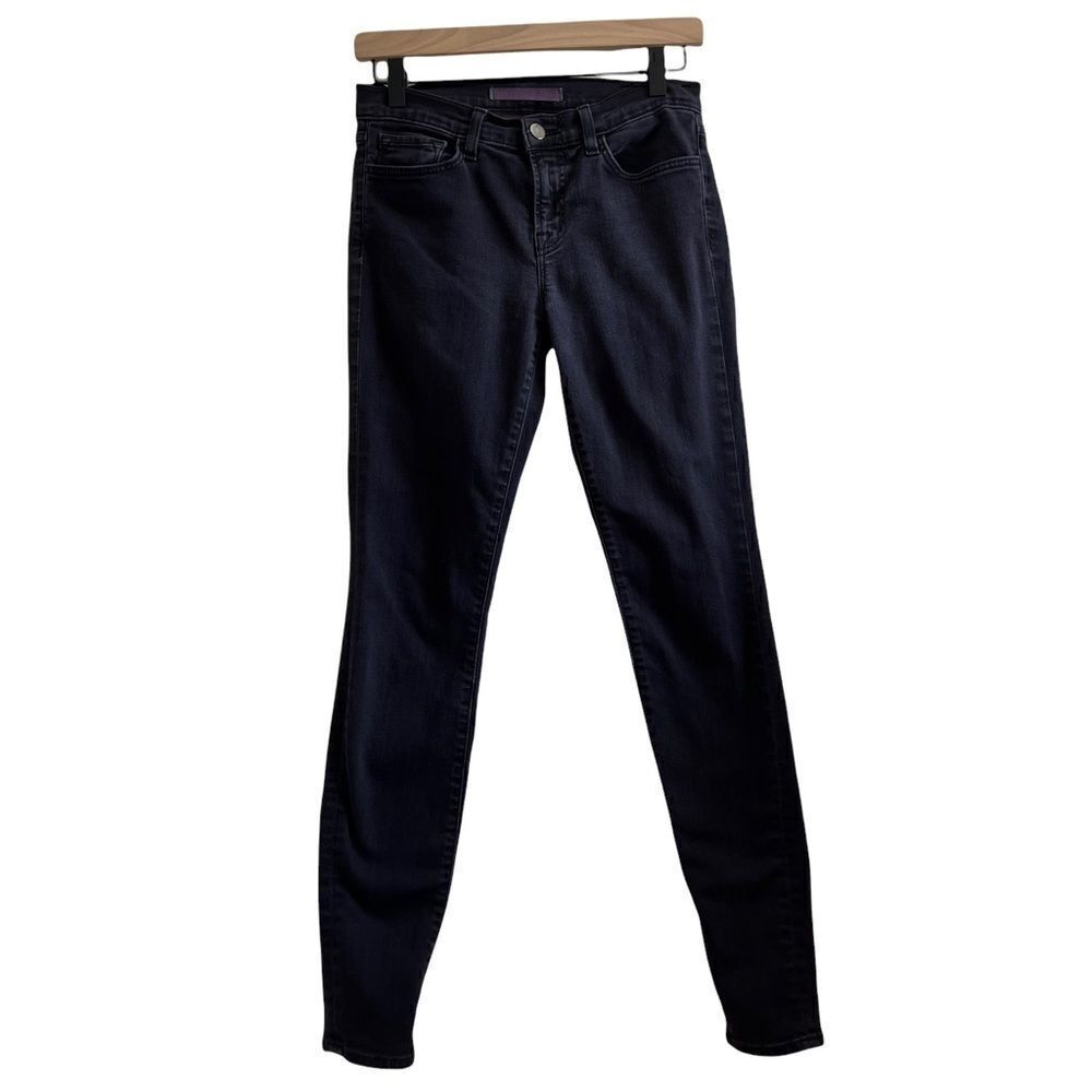 J Brand Skinny Leg Noir Purple Jeans size 26